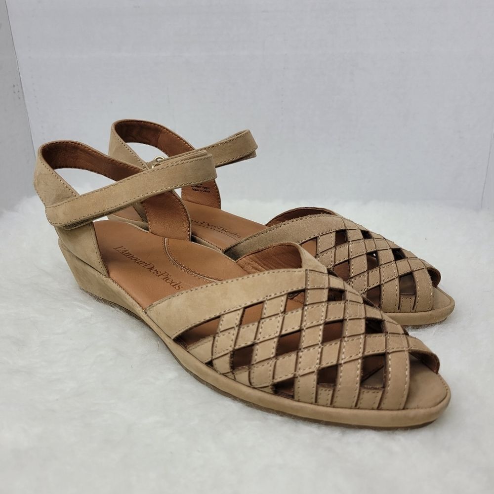 L'Amour Des Pieds Womens Burcie Sandals Size 11
